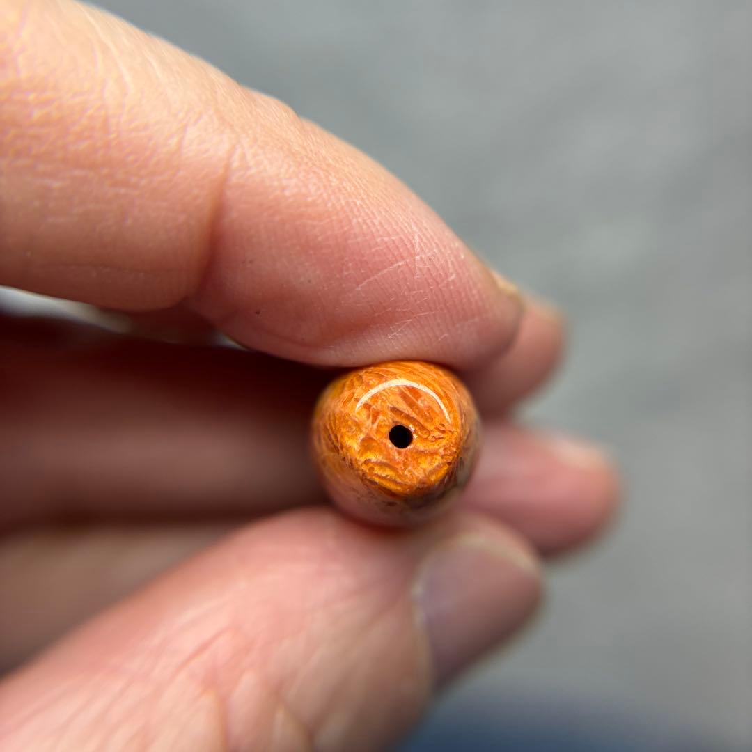 ユッキーフォッシルコーラル　天珠　1-334