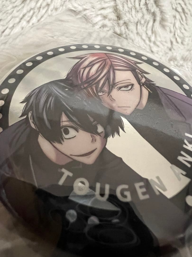 桃源暗鬼 淀川真澄 花魁坂京夜 原作絵 缶バッジ 新品未開封