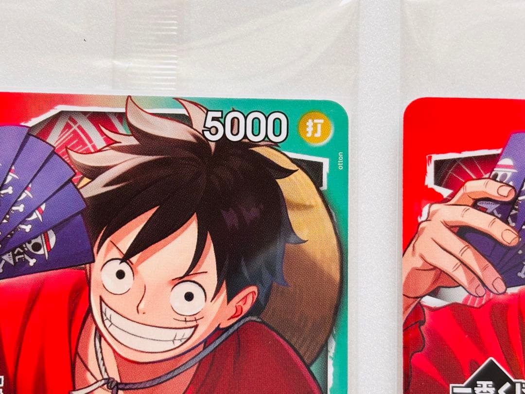 ワンピースカードゲーム　A賞・プロモセット　モンキー・D・ルフィ　1番くじ