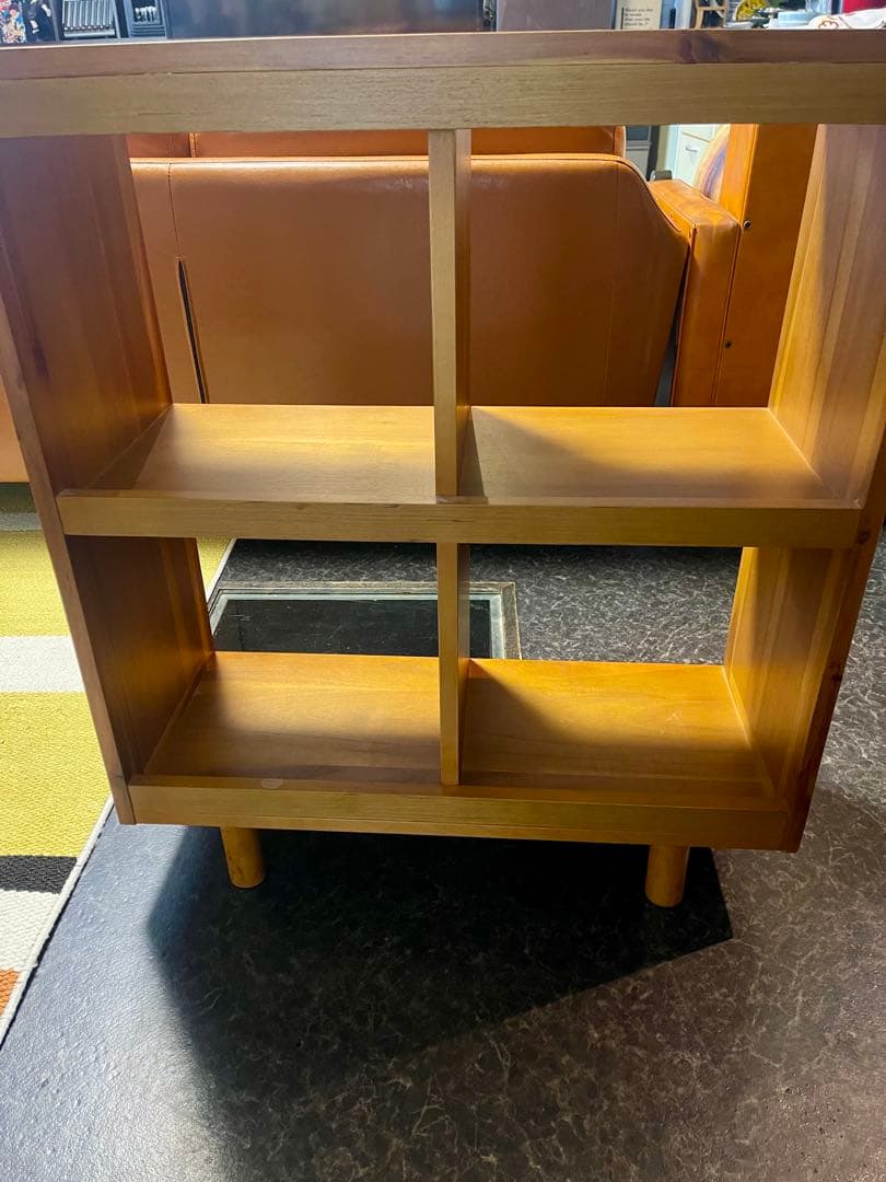 弘益 ヘント オープンラック HENT OR70 見せ収納 天然木 ディスプレイ