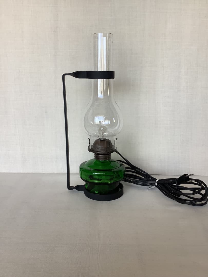 Nora さま専用・オイルランプ・電灯・オイル両用・最終価格