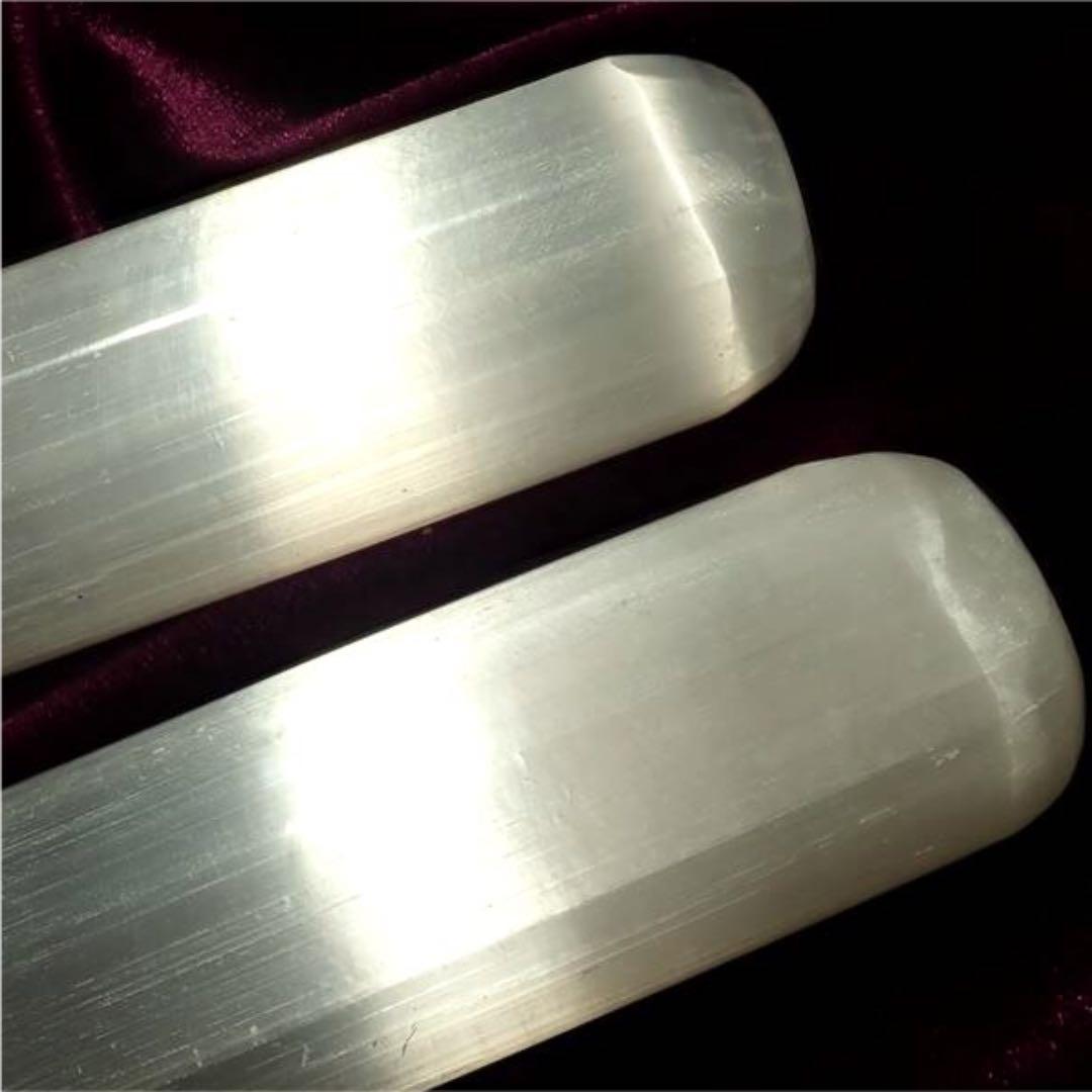 ★特選三石★夢の実現への一歩♡【美品キャッツアイセレナイト♢NEWワンド】❤