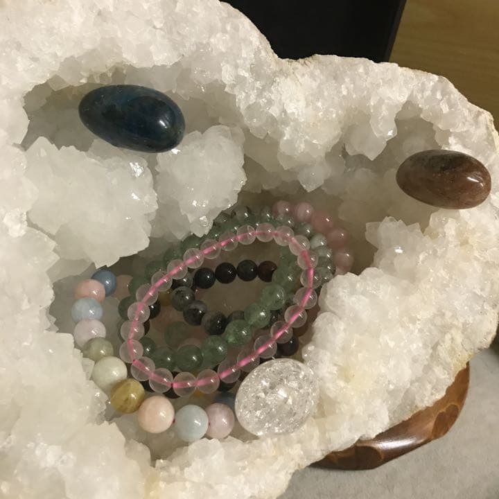 ★特選三石★夢の実現への一歩♡【美品キャッツアイセレナイト♢NEWワンド】❤