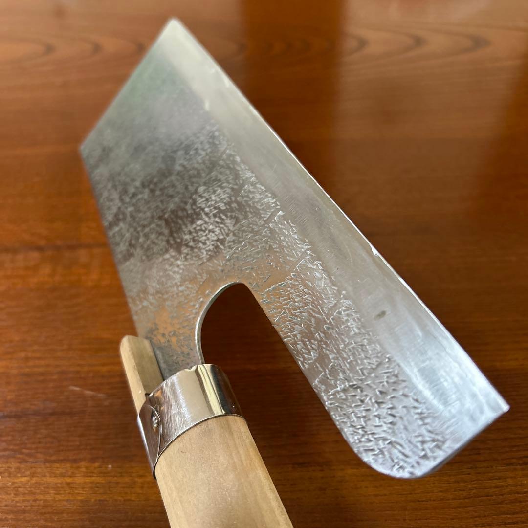 麺切り包丁 東京　鍛錬 全長30,5cm刃24cm重約180g ★送料無料