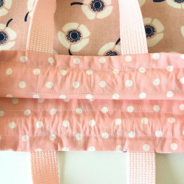 ♡北欧系アネモネフラワー☆通園通学6点セット♡ ～内側11号帆布