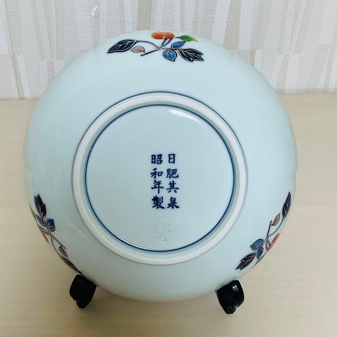 有田焼 日肥其泉 昭和年製 極錦金彩 古伊万里様式 皿 14.5cm 5枚セット