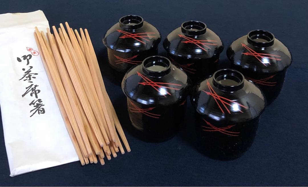 《R》懐石道具一揃い 元箱　1f