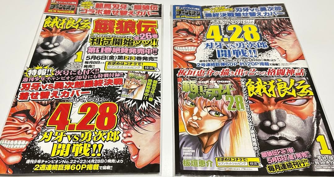 P*e様 【超希少】範馬刃牙 着せ替えカバー