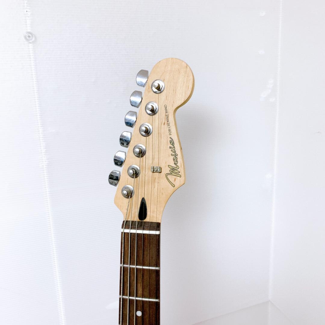 美品 初心者向けエレキギター Mavis ストラトキャスター ピンク