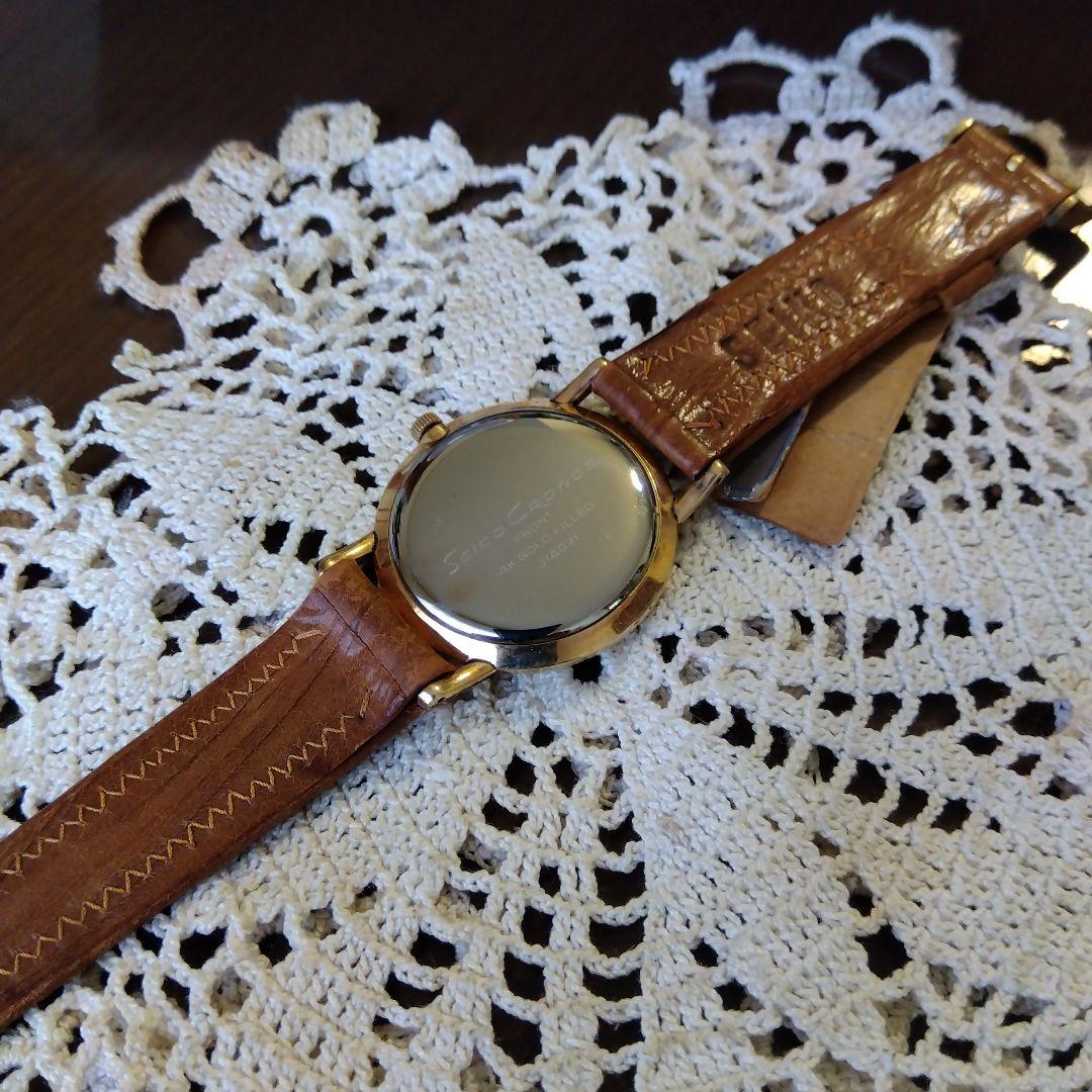 ヴィンテージ　希少　セイコークロノス　デッドストック