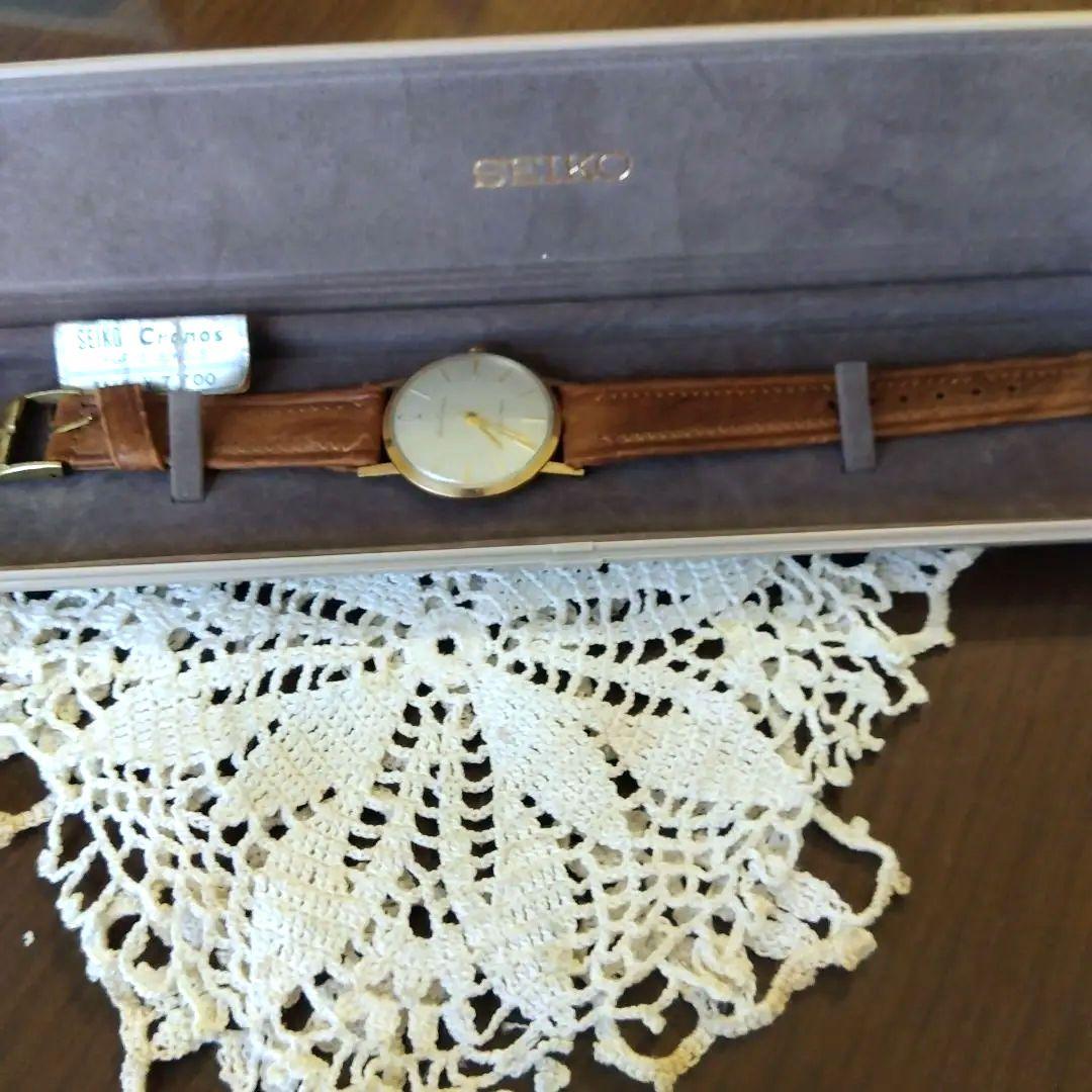 ヴィンテージ　希少　セイコークロノス　デッドストック