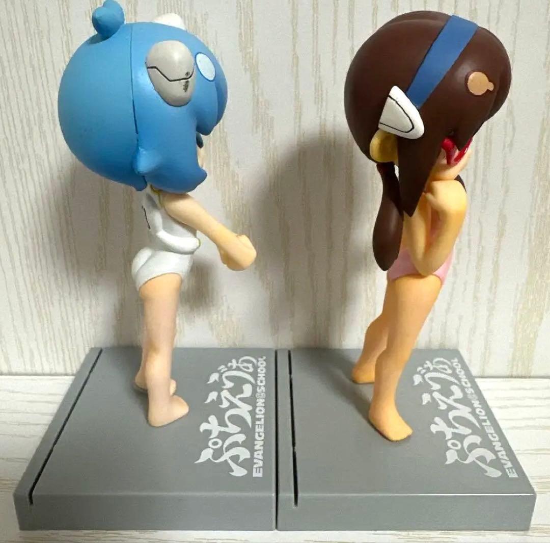 ［希少］エヴァンゲリオン　スクールコレクション5 ぷちえゔぁ フィギュアセット