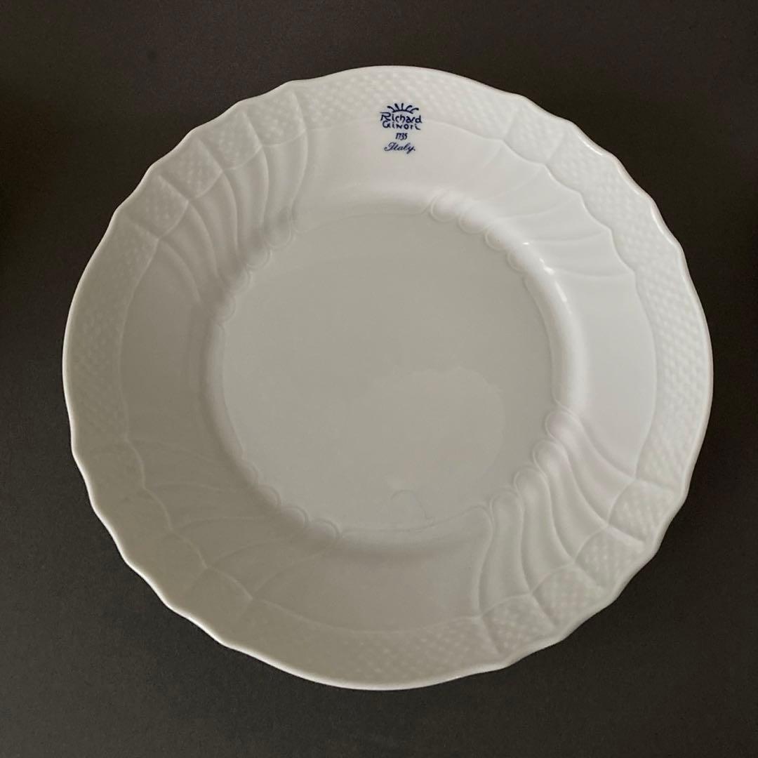 リチャードジノリ　ベッキオホワイト　ブルーロゴ　ペアセット