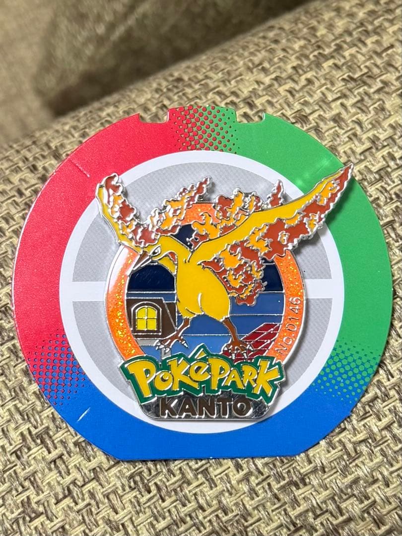 ポケパーク ファイヤー カントー 0146 ファイヤー　ピンズ ポケモン バッジ