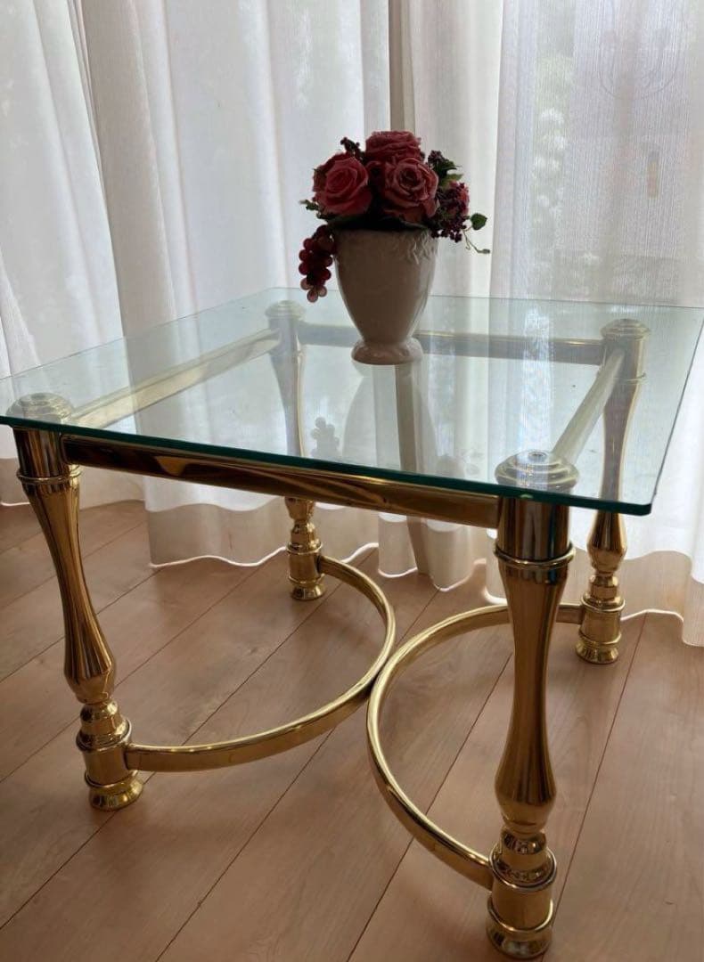 センターテーブル　住商オットー　一点限り　輸入家具