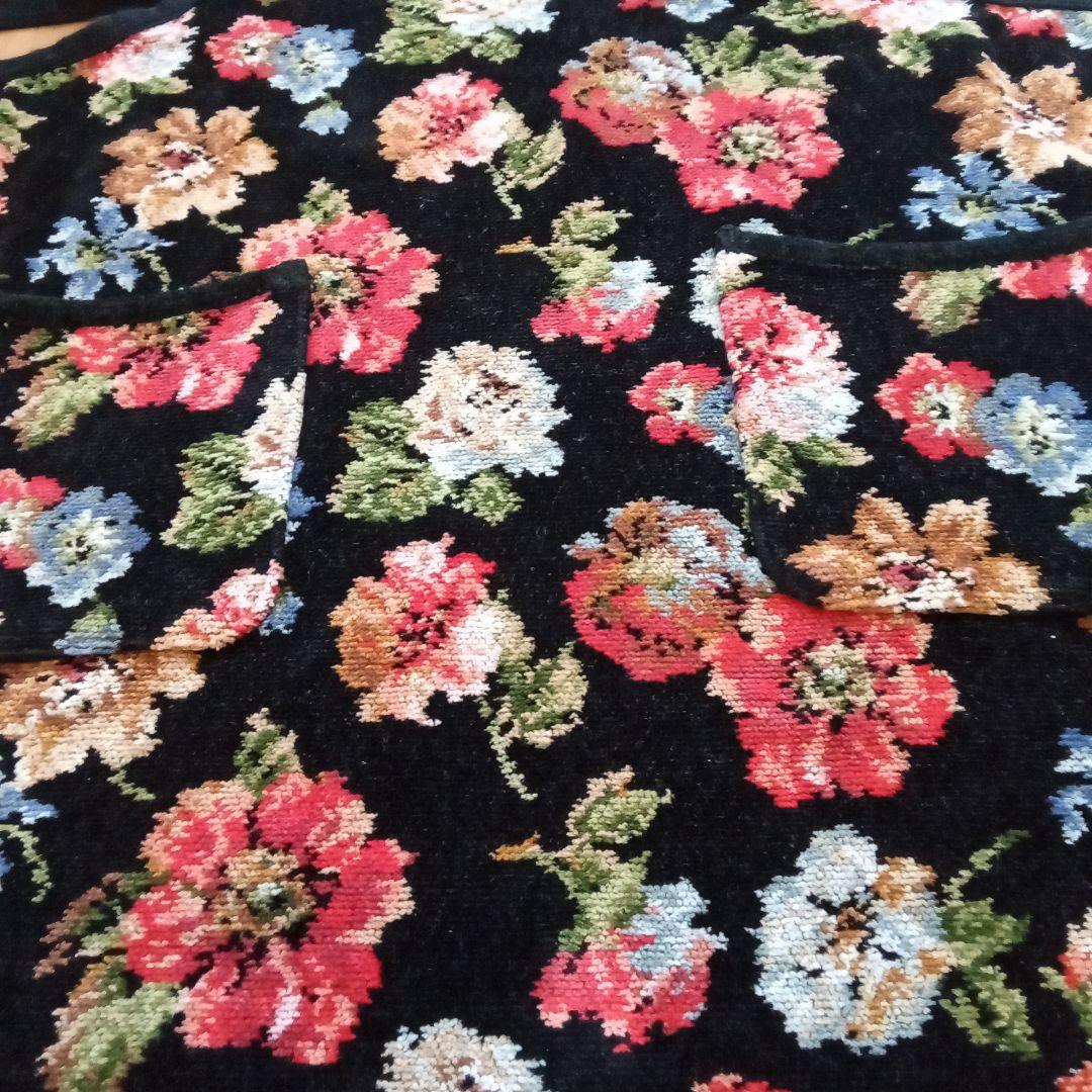 花柄エプロン　　FEILER　　美品