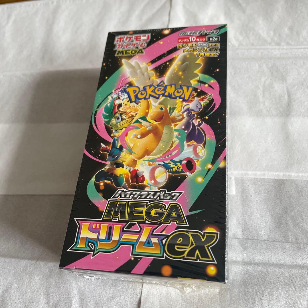 新品未開封ポケモンカードゲーム MEGAドリームEX 未開封 1BOX - メルカリ