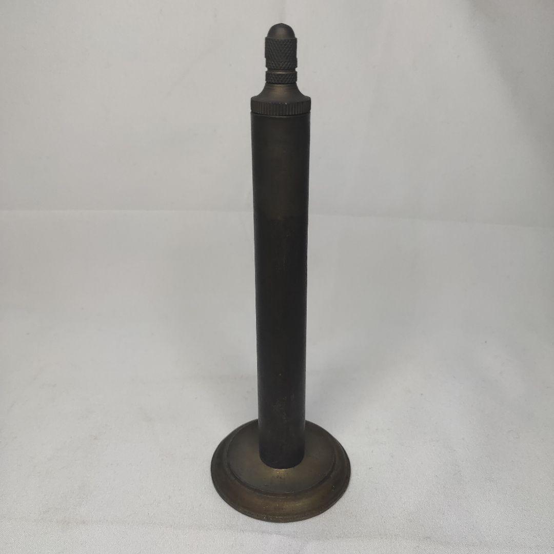 オイルランプ 銅製 携帯可能 骨董 未使用 蝋燭変わり コレクター放出 珍品