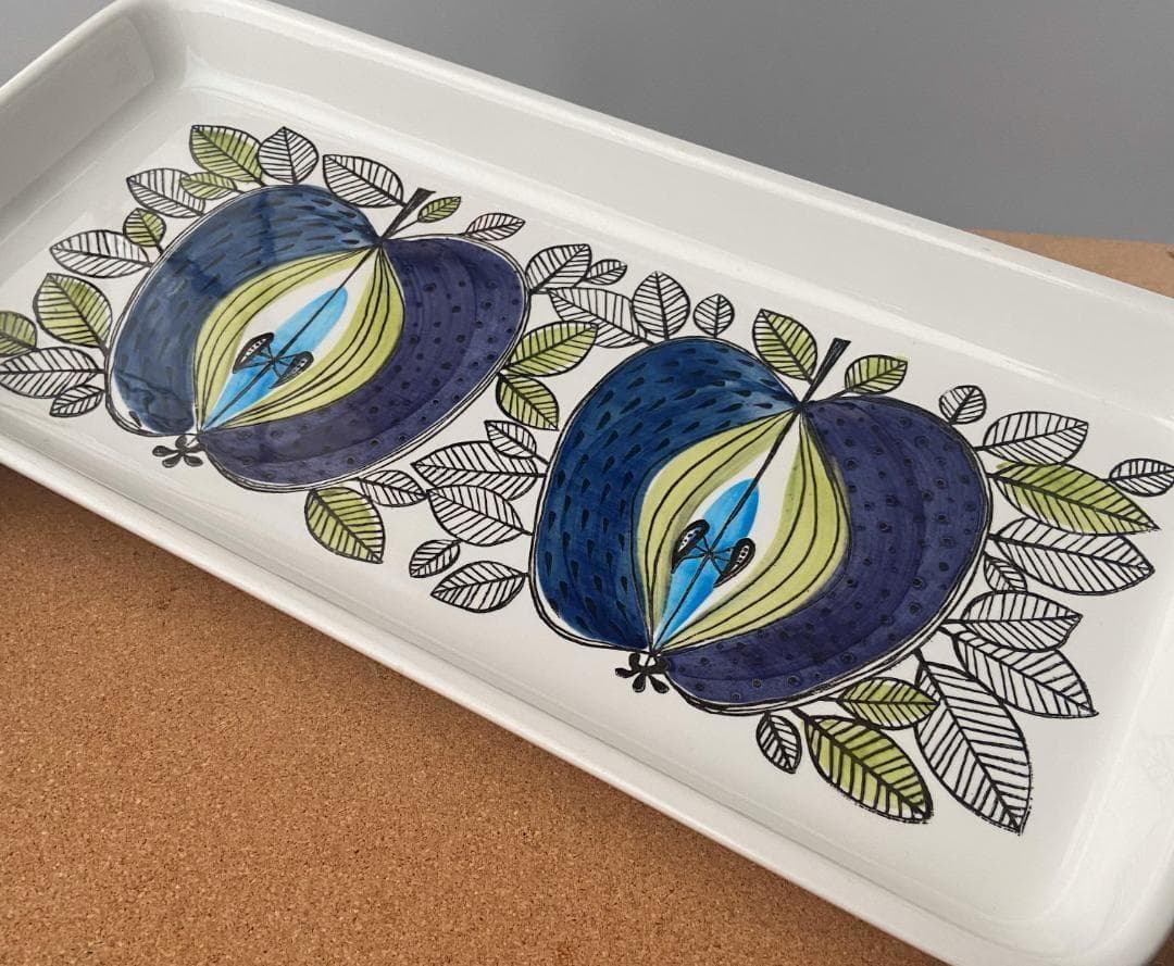 ロールストランド Eden エデン ロングプラター 長皿 37×10cm ②