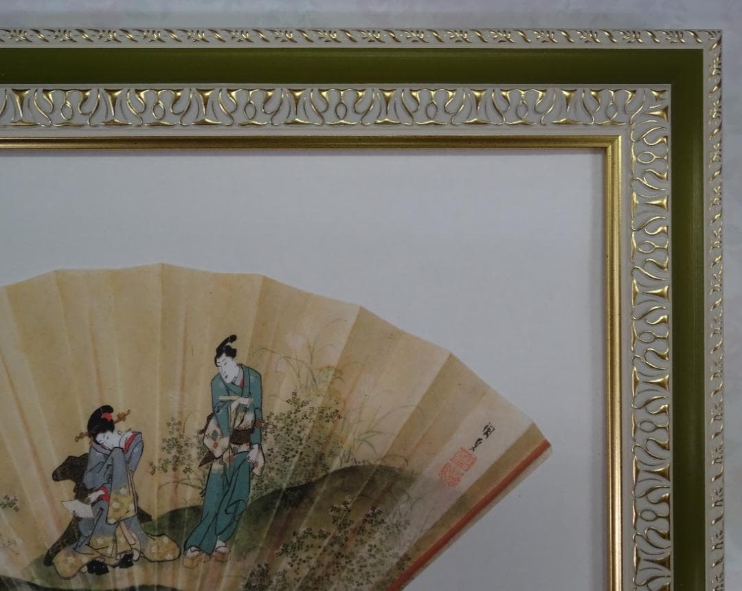 ・絵画：　・作者名：・歌川国貞　・画題：　・浮世絵（複製）