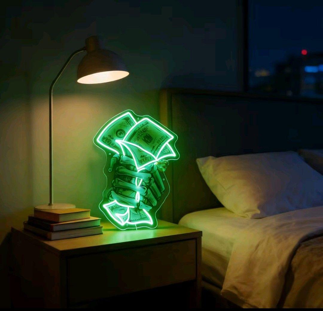 ドルサイン ネオン LEDサインボード