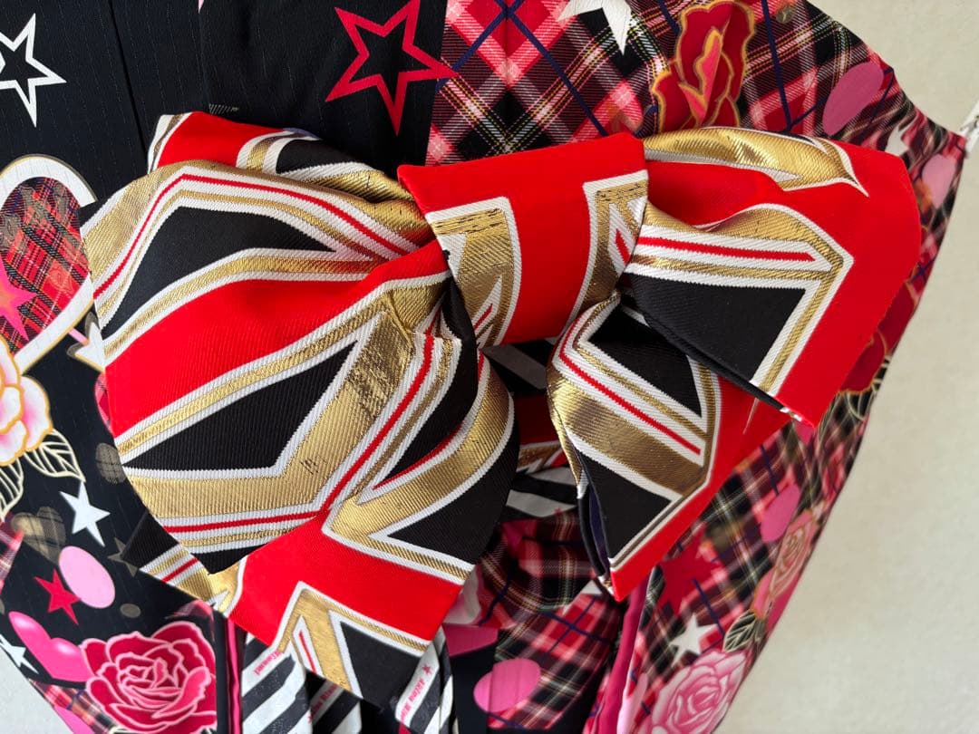 四*ー様 南明奈 美品 七五三 7歳 着物 9点セット