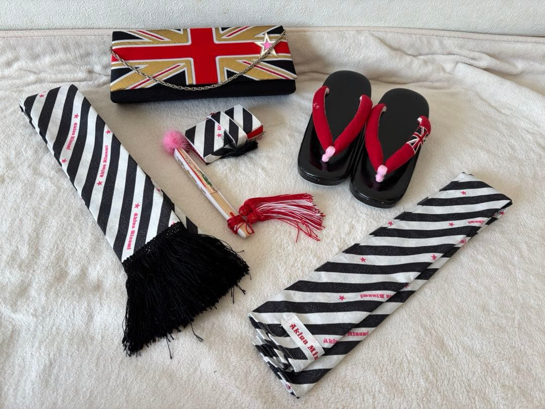 四*ー様 南明奈 美品 七五三 7歳 着物 9点セット