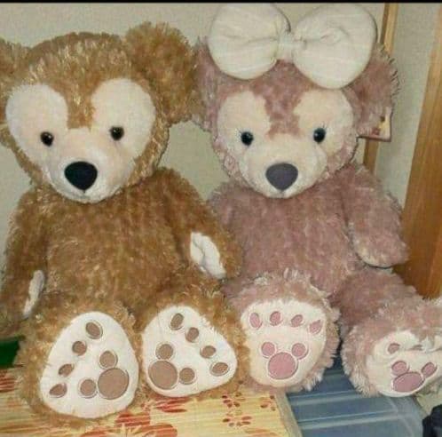 ダッフィー&シェリーメイ　M　ペアー 楽天市場】ダッフィー ＆シェリーメイ ハンドパペット ペアセット 東京