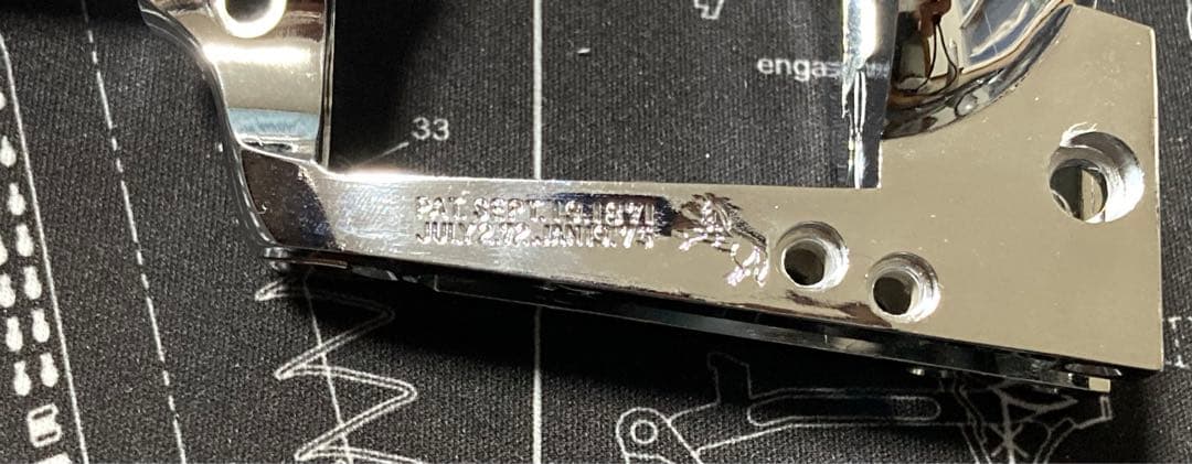 大空　新品未使用 HWS SAA シルバー アーティラリー バレルフレーム