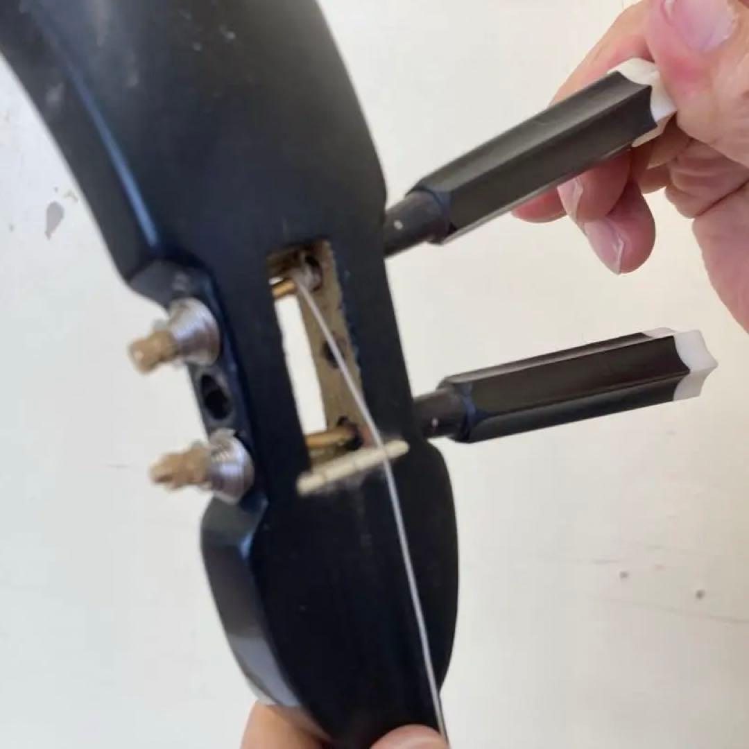 沖縄三線用「戻らんカラクイ」（戻らない調弦器具）DIYセット - メルカリ