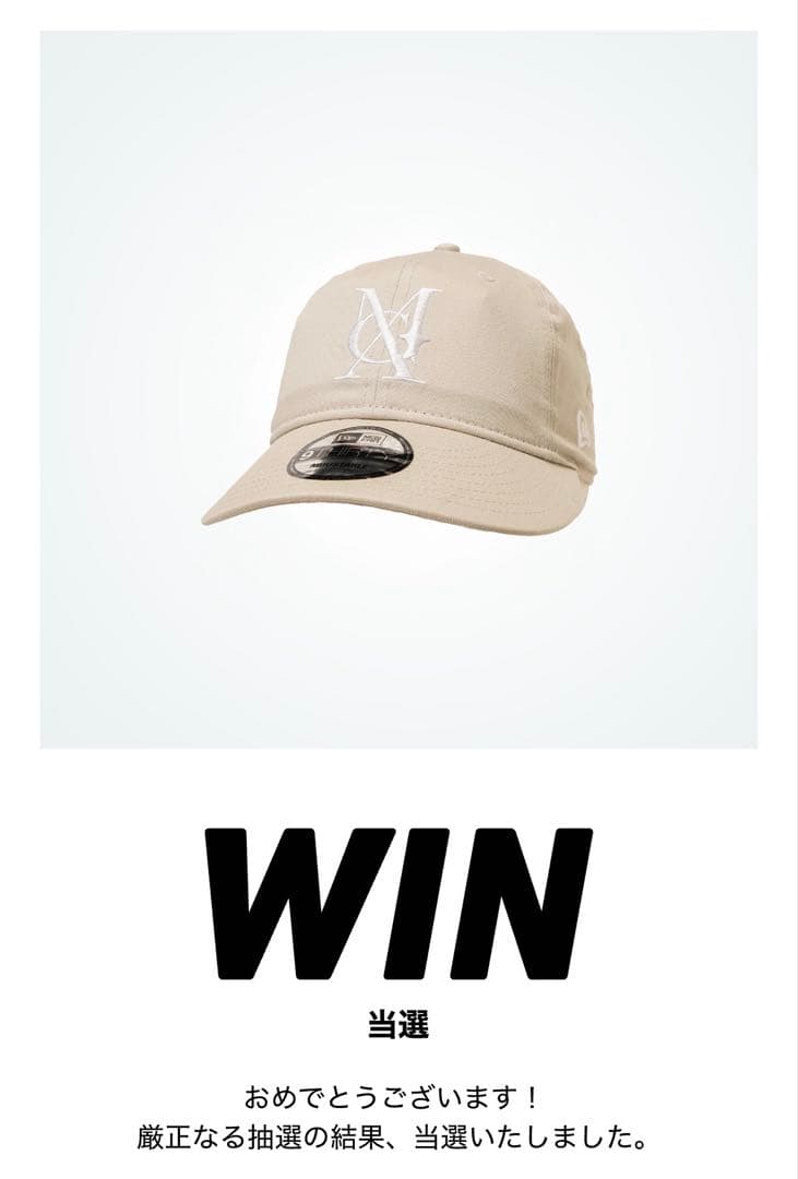 ミセスグリーンアップル ニューエラ ロゴキャップ ベージュ ピンズ付