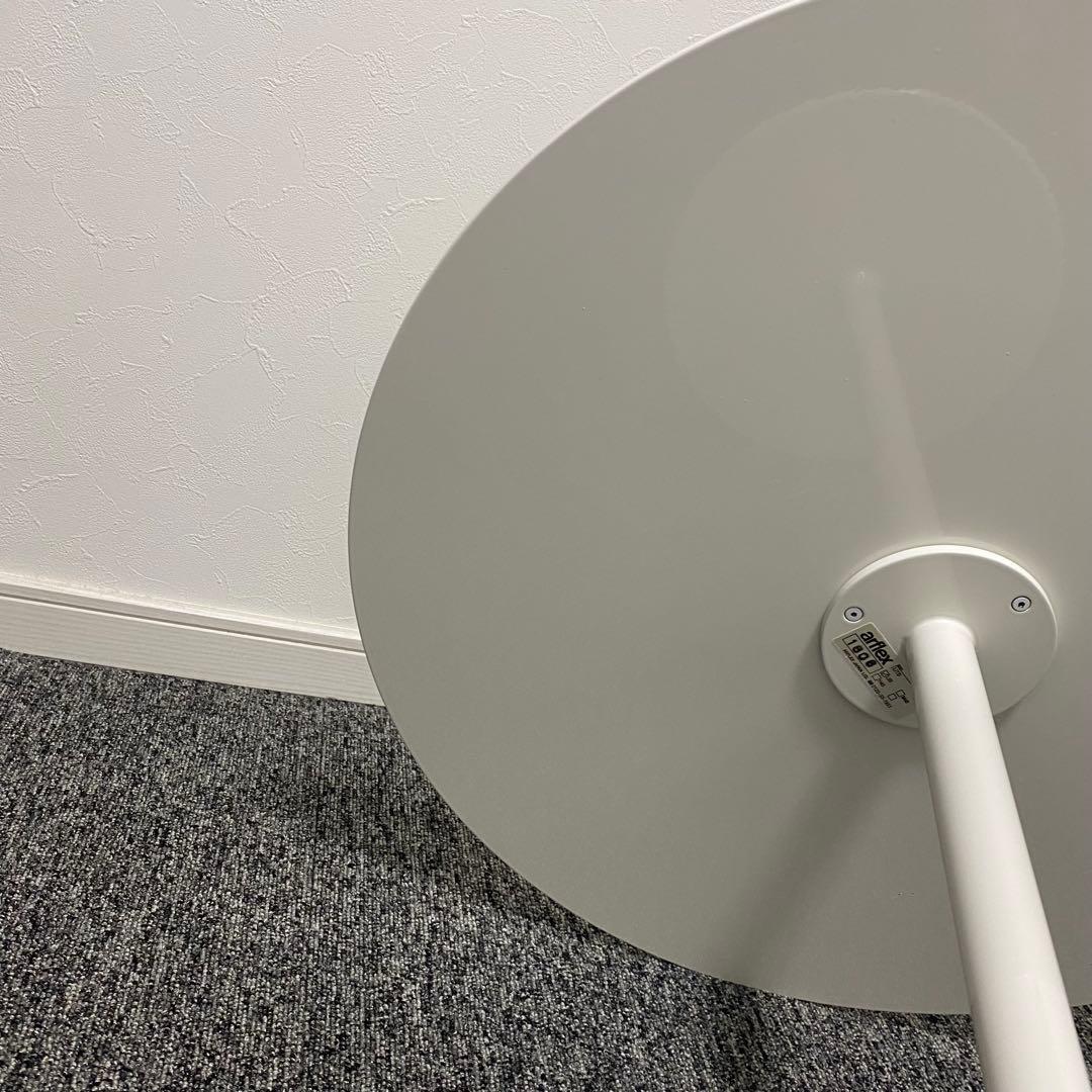 arflex LITS リッツ サイドテーブル 白 φ55cm H45cm