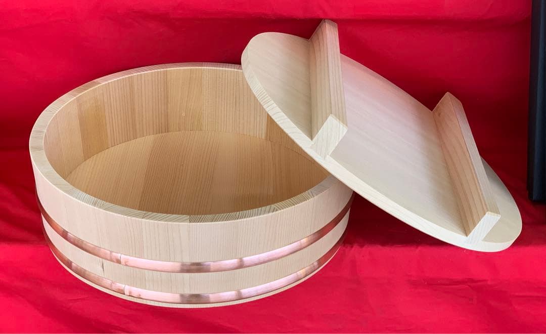 国産　天然　サワラ材 寿司桶 飯台 30センチ 4合用