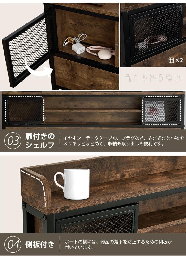 【開封済・未使用】HAHAPRICE ベッドフレーム ブラック セミダブルサイズ