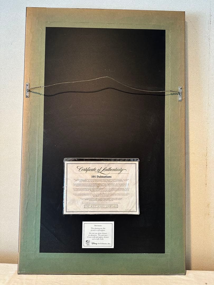 １０１わんちゃん　「ダブル・ウェディング」 セル画　限定５００