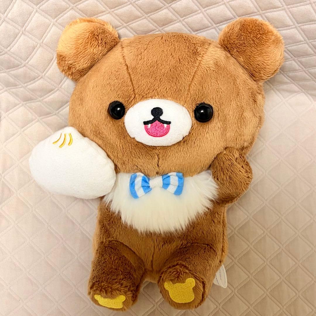 チャイロイコグマ ローソン リラッくじ C賞 木彫りクマ ぬいぐるみ