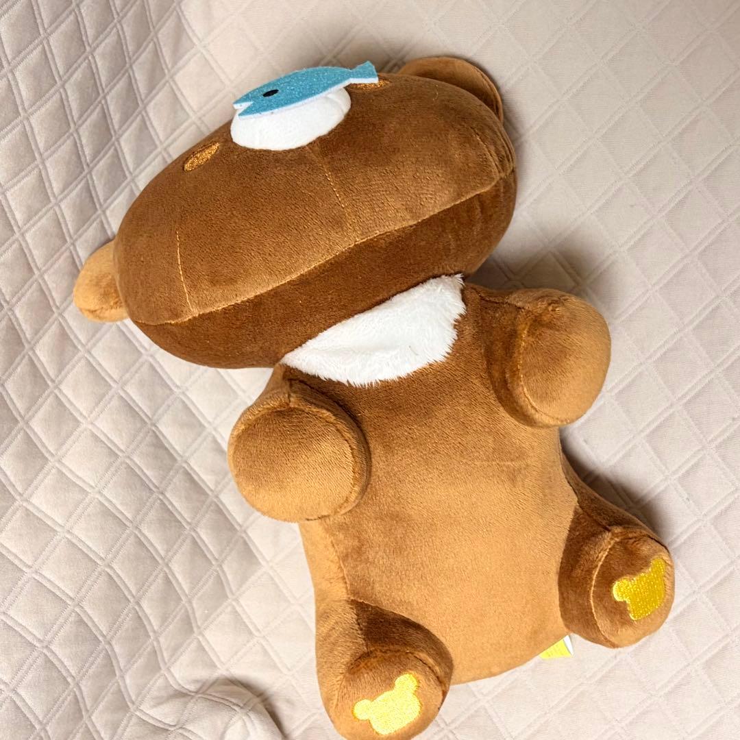 チャイロイコグマ ローソン リラッくじ C賞 木彫りクマ ぬいぐるみ