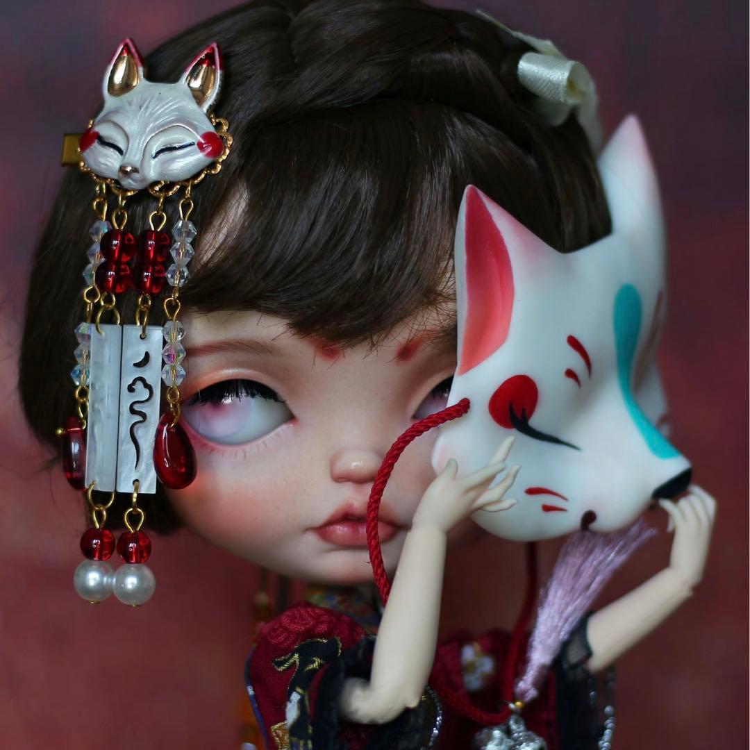 カスタムブライス 海外作家様 人形 妖 狐姫 キツネ 特別 スペシャル