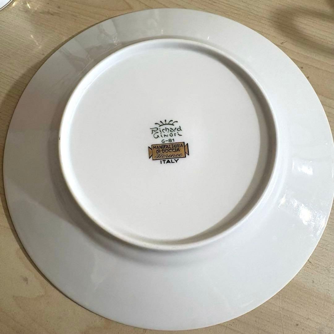 希少 リチャードジノリ ジュリエッタ カップ クリーマー プレート 11点セット