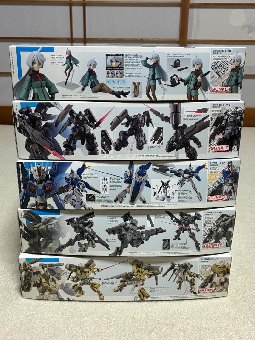 【ガンプラセット】機動戦士ガンダム水星の魔女　HGシリーズ　5個セット