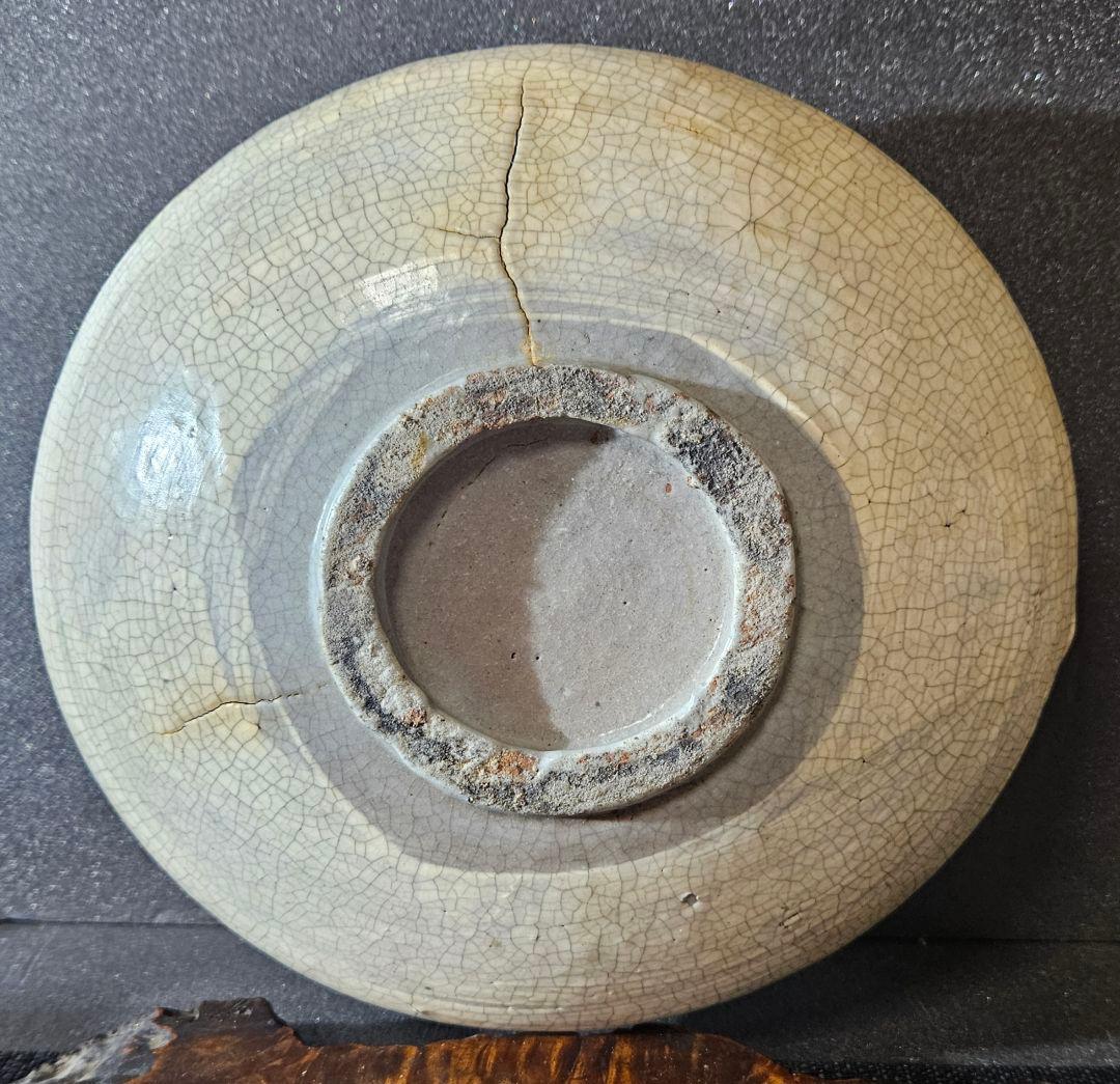 李朝古美術 韓国古陶磁器 李朝 粉青沙器 鉄絵 唐草