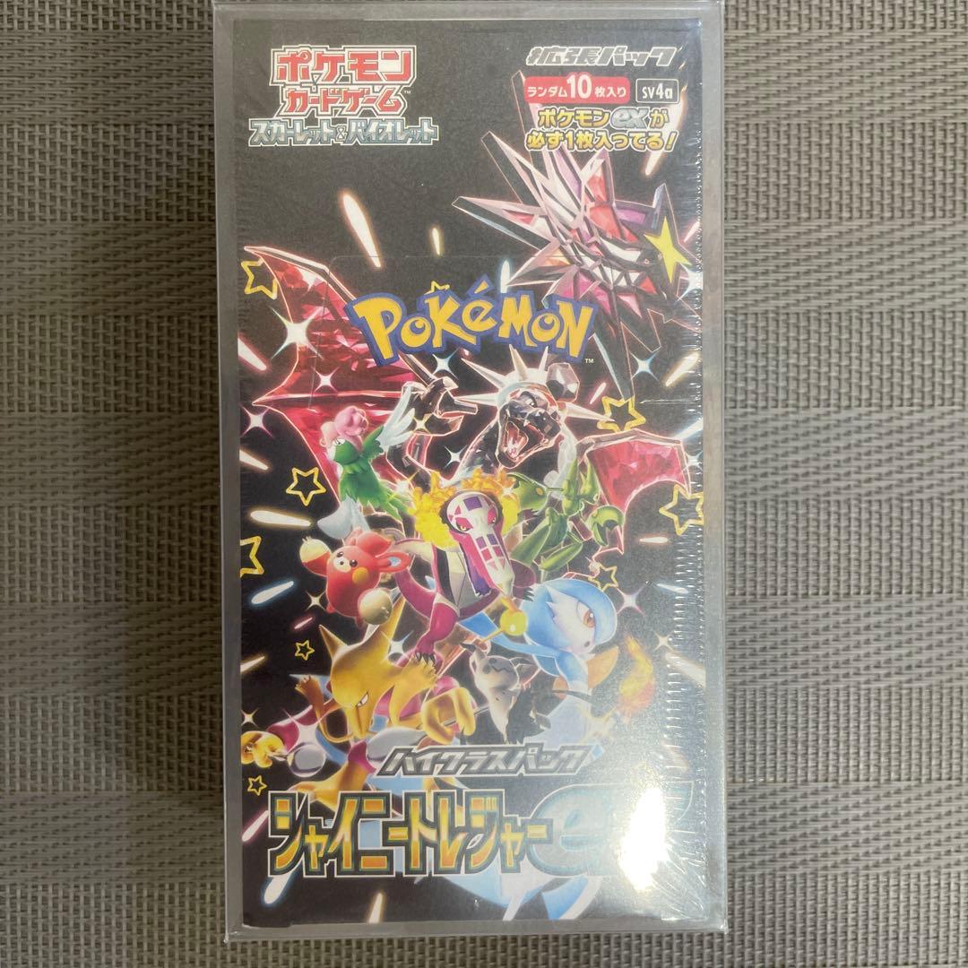 VSTARユニバ　シャイニー　テラスタル　メガドリ　未開封シュリンク付き4BOX