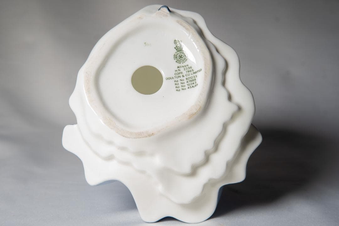 ロイヤルドルトン フィギュリン 陶器人形 ファーストダンス アリソン