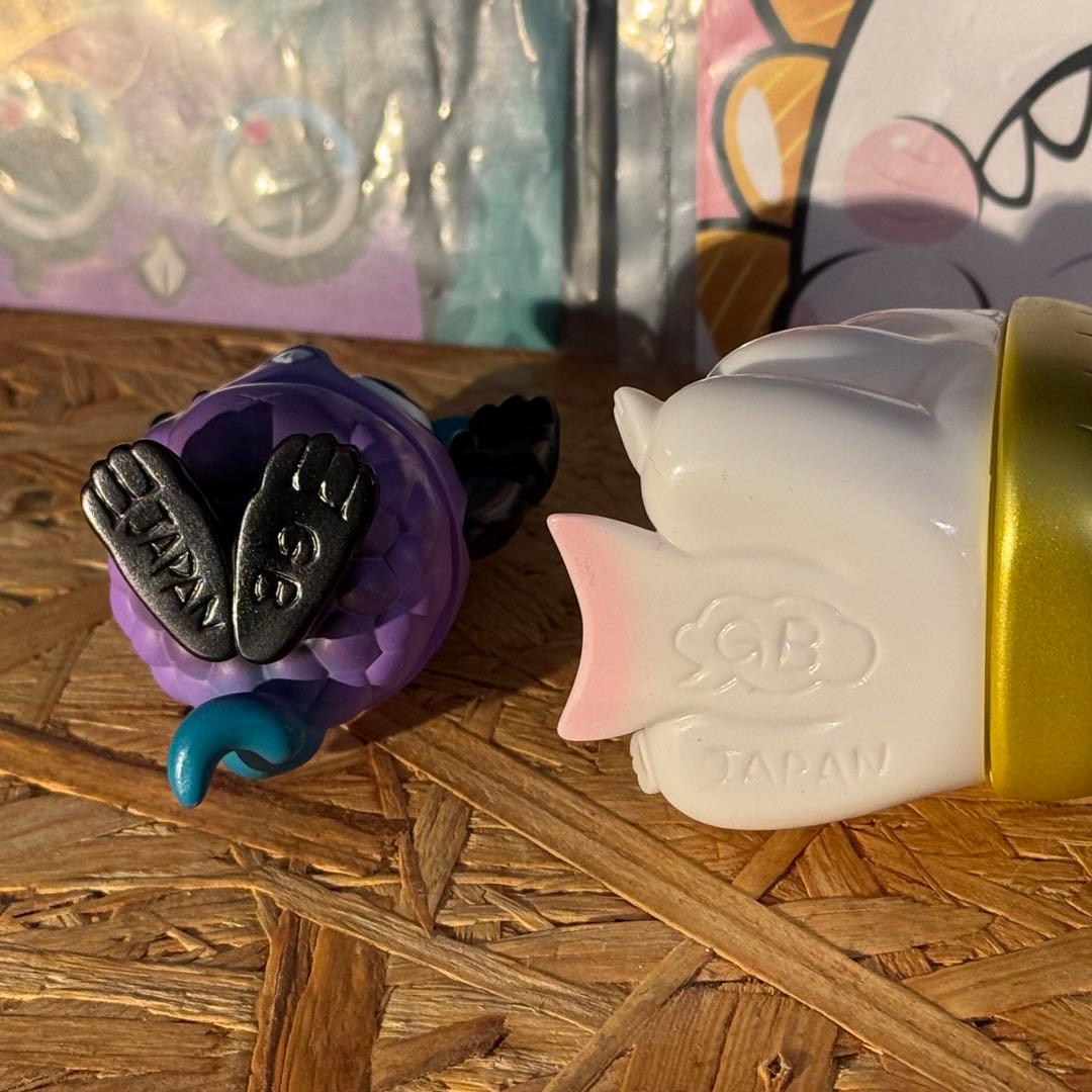 GRAPE BRAIN グレイプ ブレイン スリラ、かまぼうセット ソフビ - メルカリ