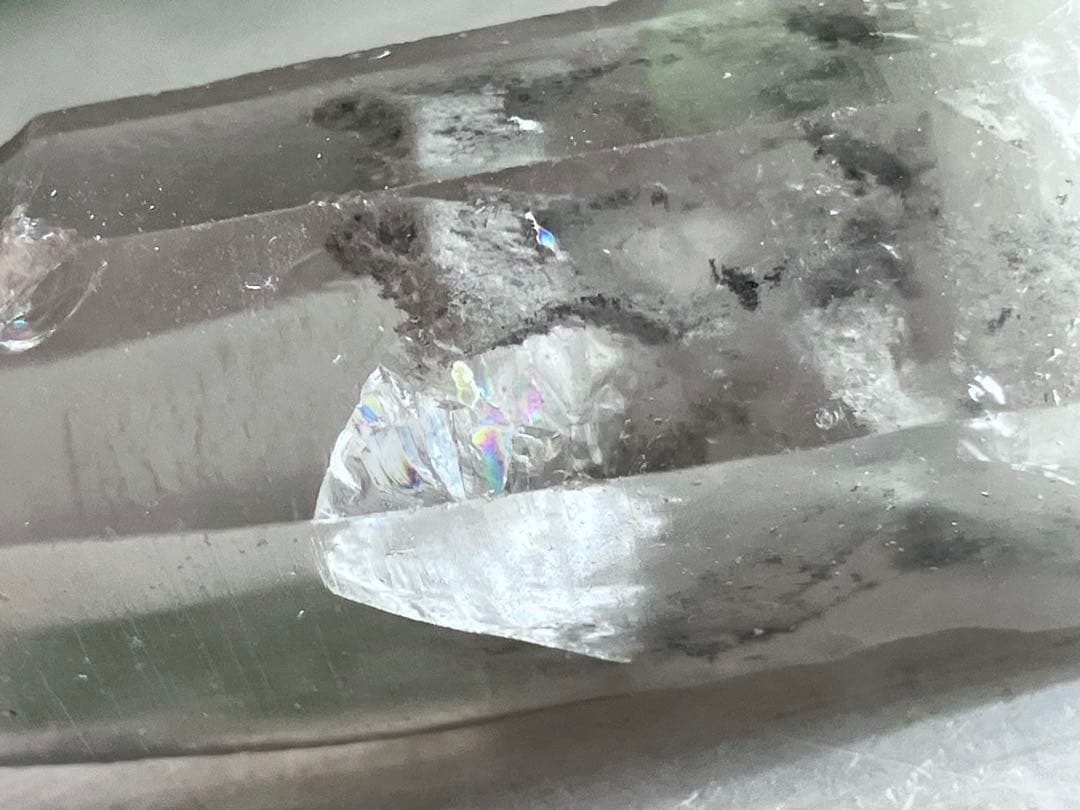 指針の石✨　プラチナインクォーツ　ブルッカイトインクォーツ  水晶　クリスタル