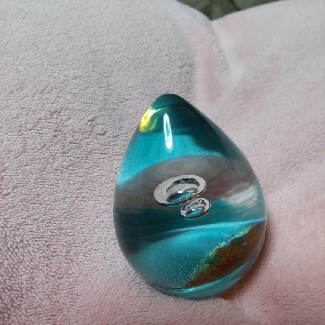 GlassTripオブジェ ガラス手作り海岸をイメージ