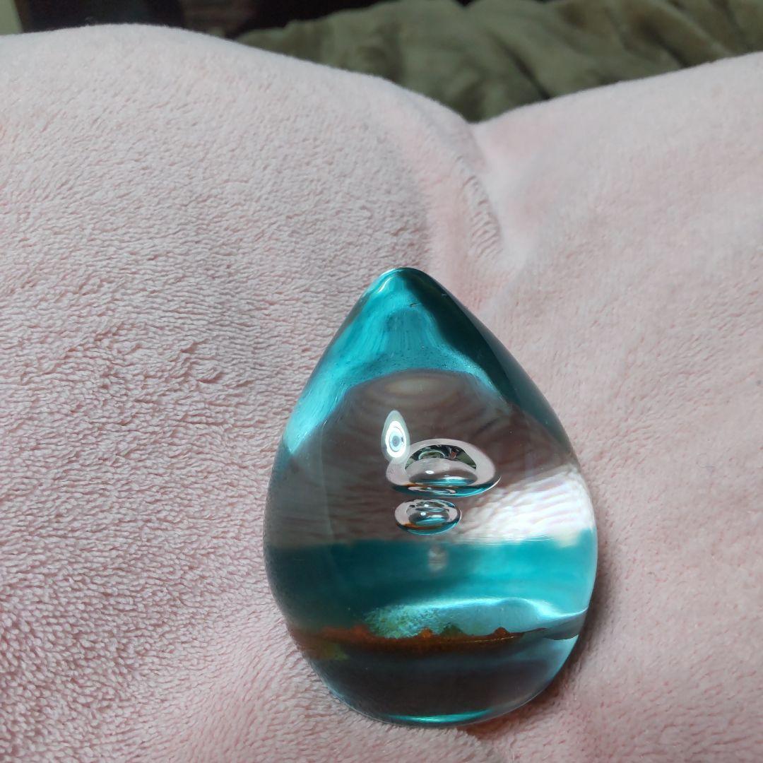 GlassTripオブジェ ガラス手作り海岸をイメージ