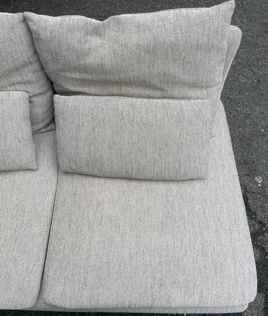 大阪京都限定 イケア ソーデルハムン 3人掛け ヴィーアルプ ベージュ/ブラウン