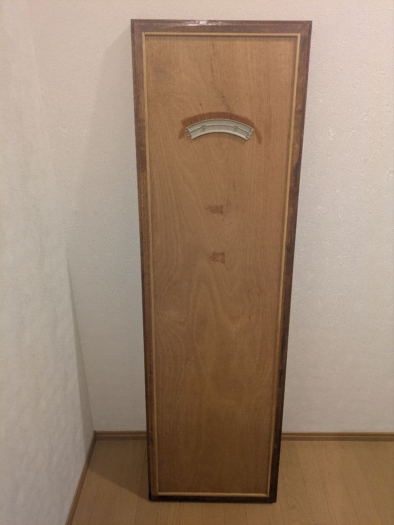 TEAK スタンドミラー ブラウン