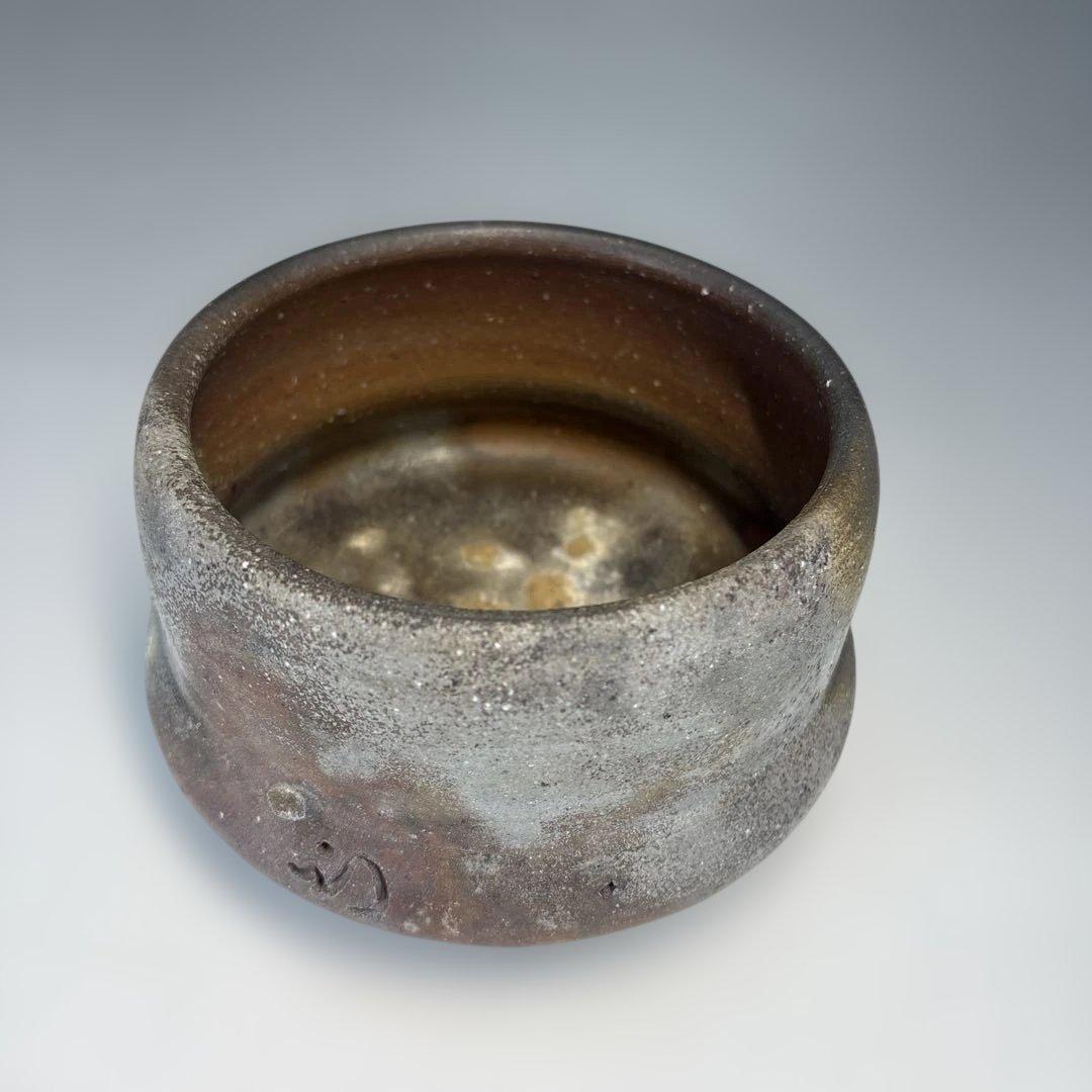 中古品】茶道具 金重道明造 備前焼建水 尋牛斎書付 - メルカリ